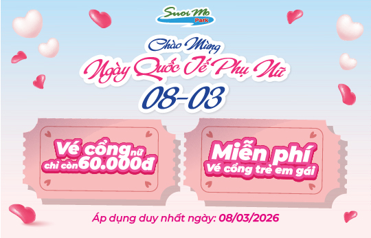 Chương trình ưu đãi mừng Ngày Quốc Tế Phụ Nữ